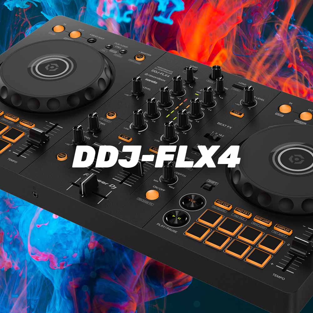 Learn to DJ with the Pioneer DDJ-FLX4