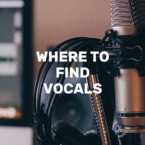 Where to Find the Perfect Vocals for Your Tracks, Remixes and Productions