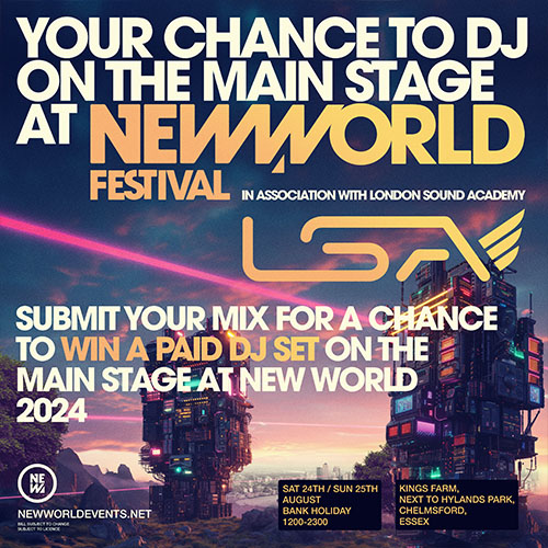 DJ Competition: Your Chance to DJ on the Main Stage of New World Festival