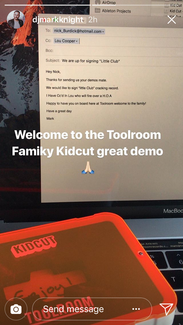 Toolroom Academy Kid Cut London Sound Demo